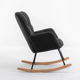 Carter Black Rocking Chair