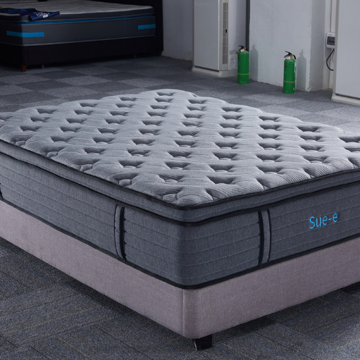 'Comfortably' 7 zones pocket spring mattress with memory foam Queen Size