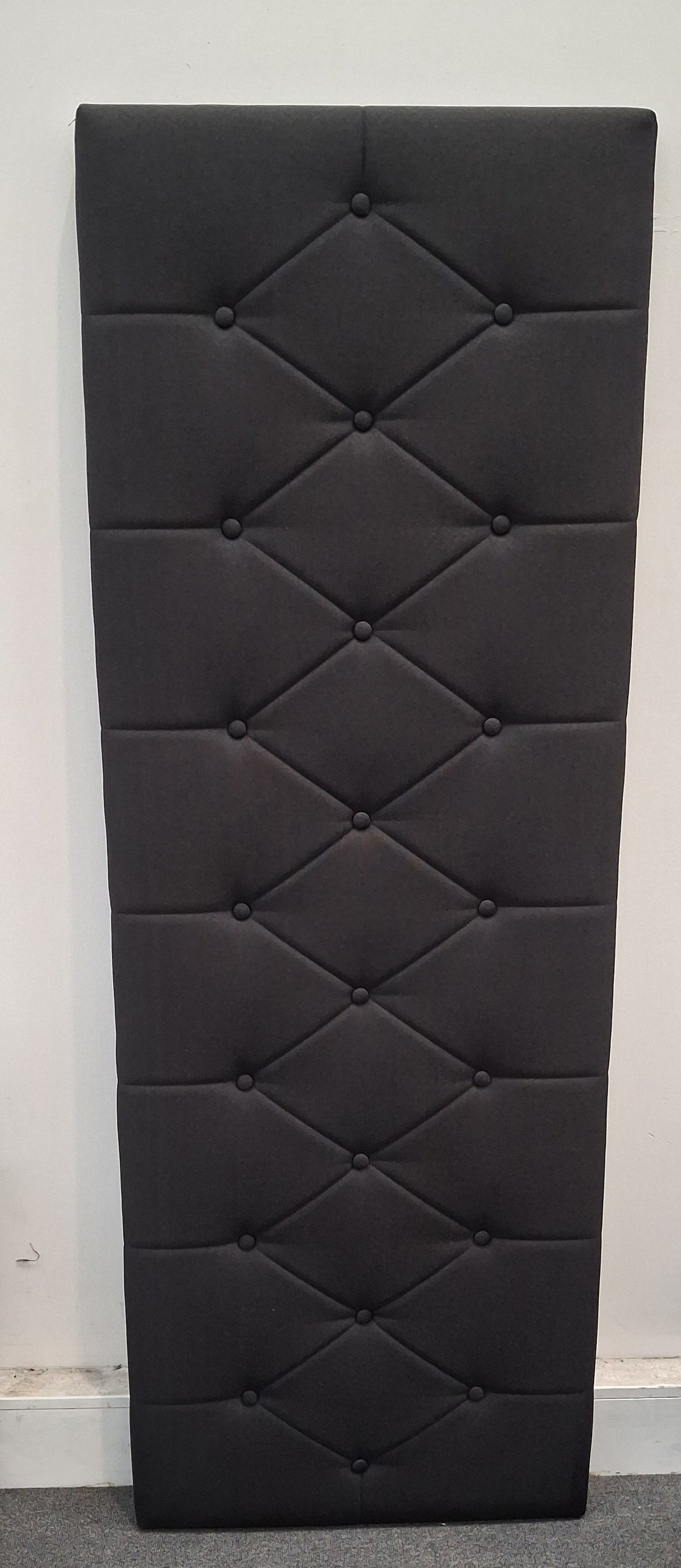 DISPLAY - Fenland Headboard Black King