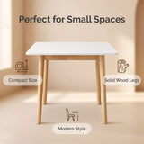 Metro Compact Dining Table - White