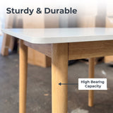 Metro Compact Dining Table - White