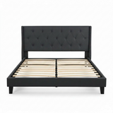 Cullwick Bed Frame Dark Grey Queen