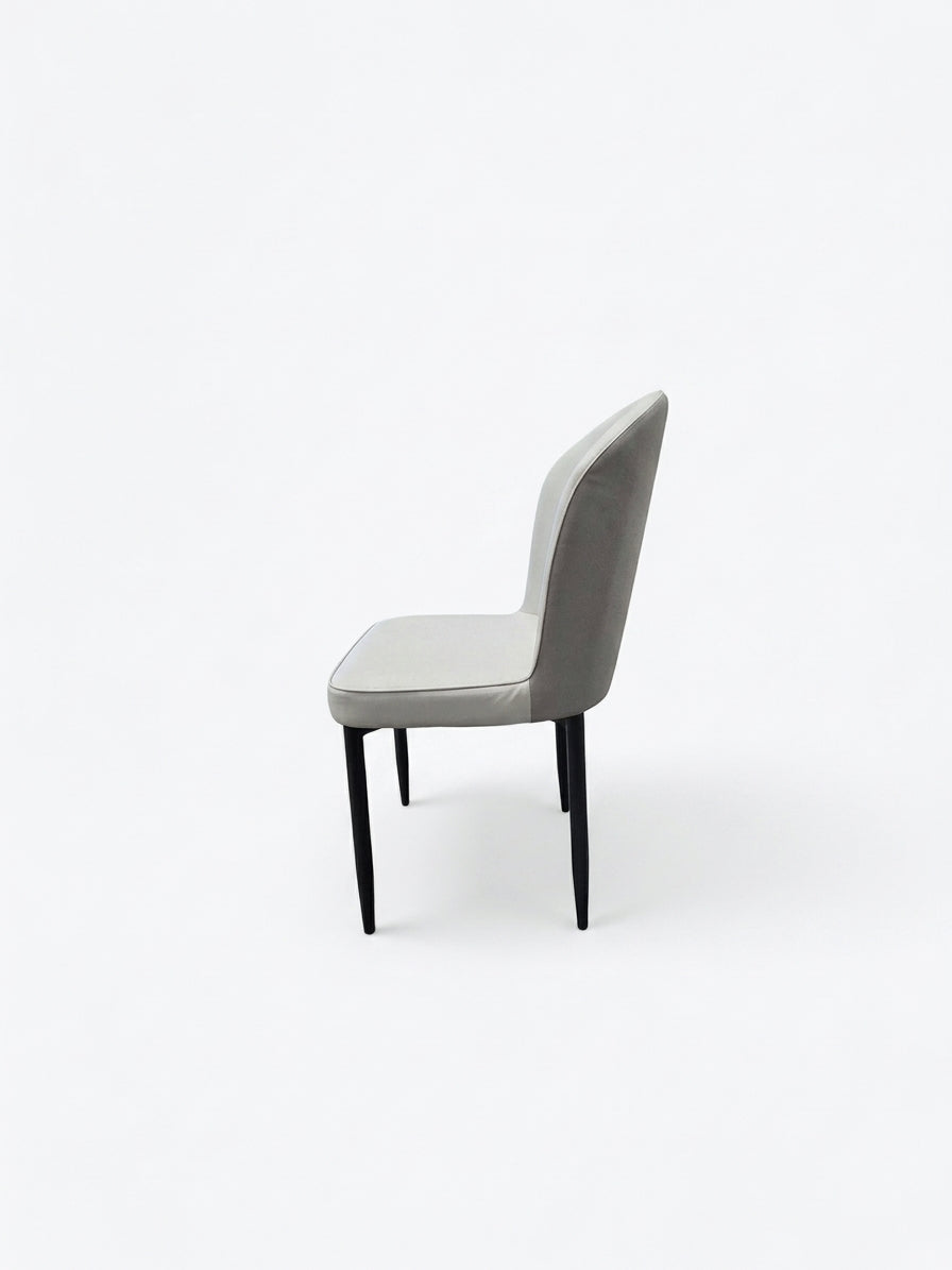 The Capri Dining Chair - Light Grey