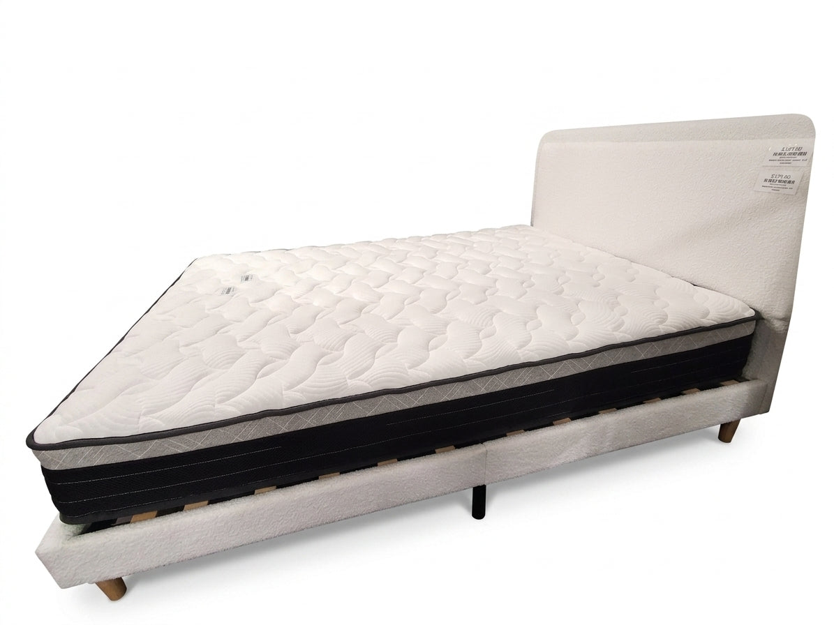 Mansel Bed Frame White Full (Double)