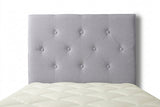 Fenland Headboard Light Grey  King Single