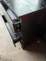 Elcoat Bedside Table Black