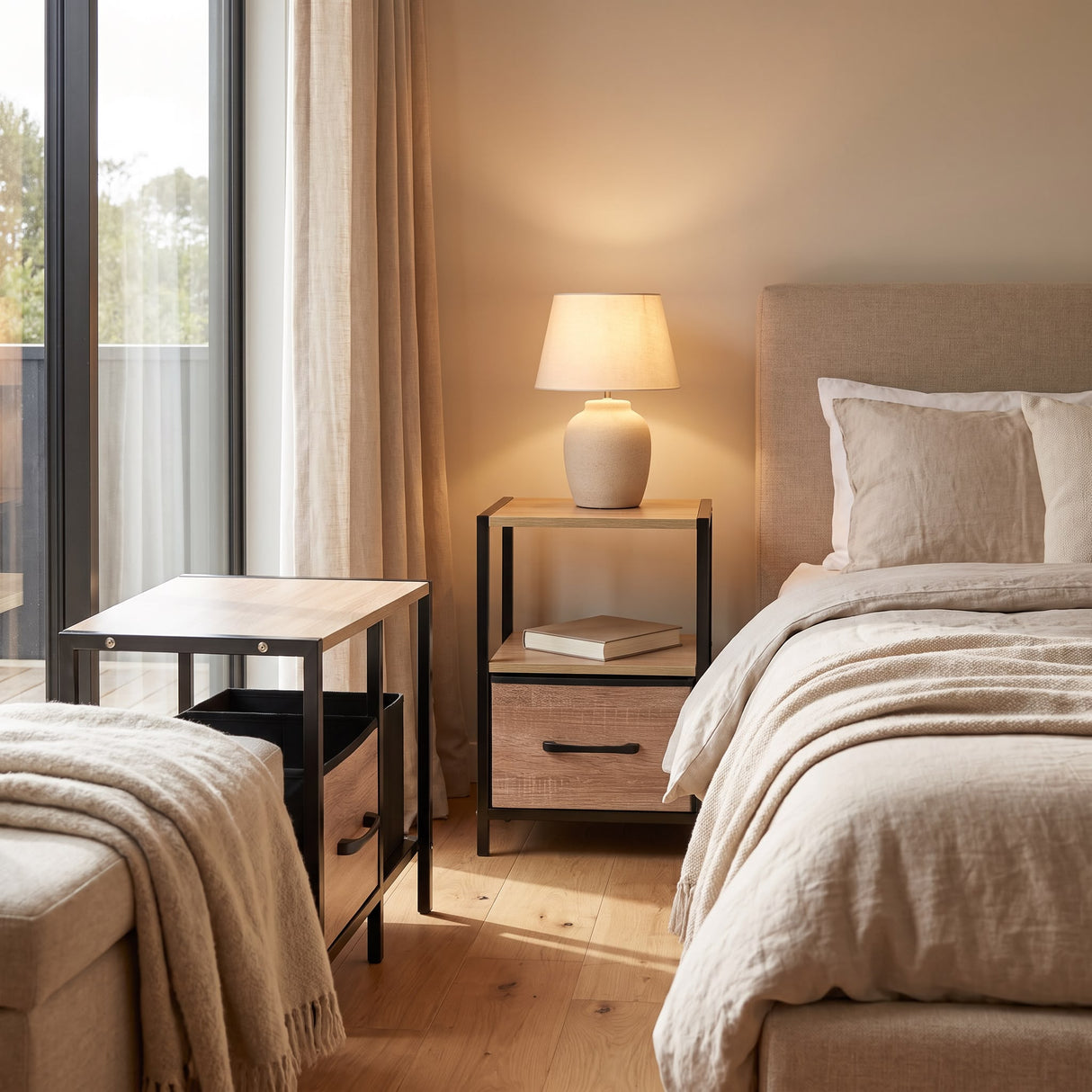 Donwell Bedside Table Pair