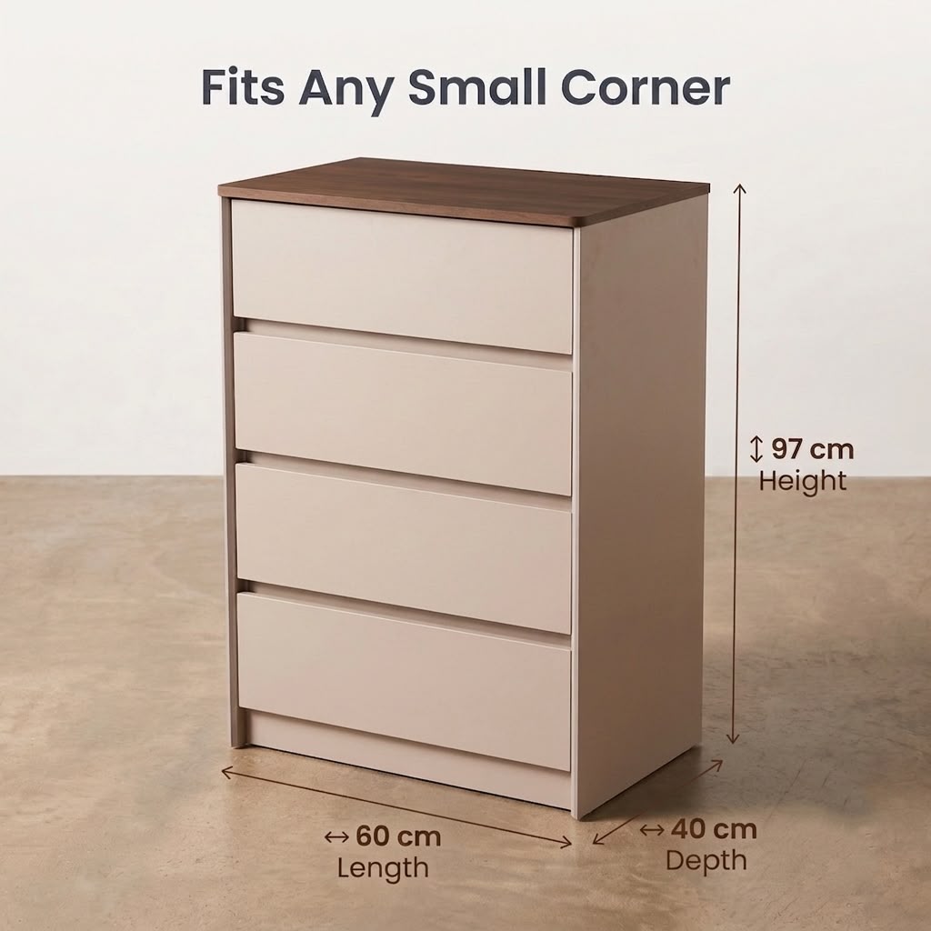 The Stockholm 4-Drawer Set