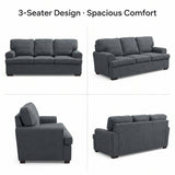 The Haven 3-Seater Sofa - Grey