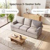 The Nest 3-Seater Sofa - Light Grey