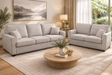 The Nest 3-Seater Sofa - Light Grey