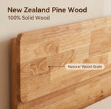 Solid Pine Queen Bed Frame