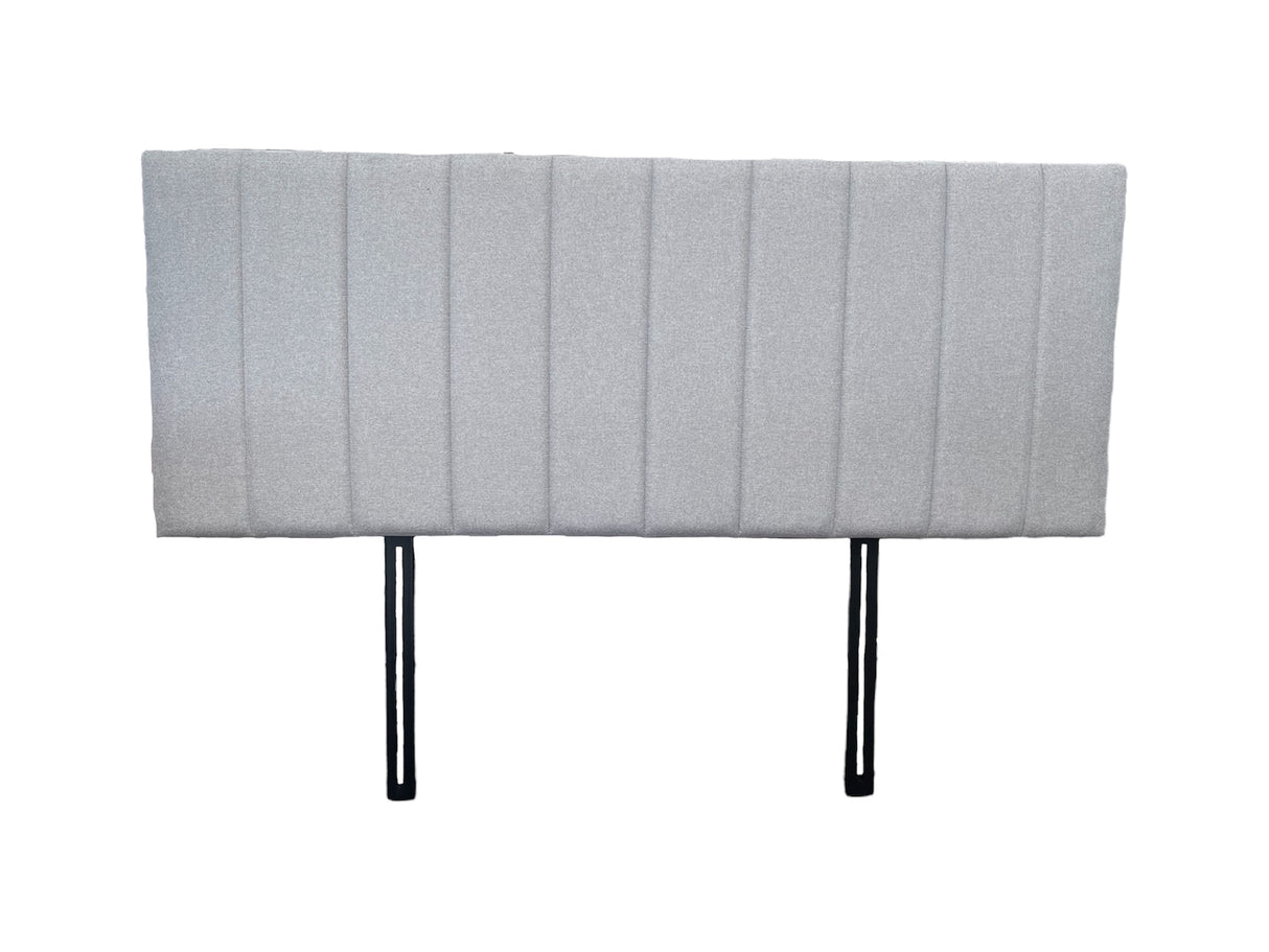 Josie Headboard Light Grey Double