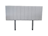 Josie Headboard Light Grey Double