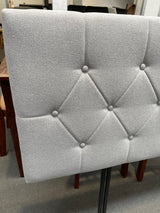 Fenland Headboard Light Grey Double