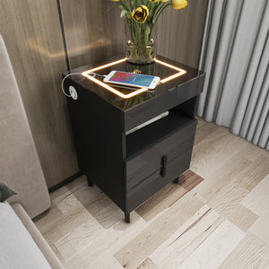 'Nicola' Smart Bedside Table with Intelligent Wireless Charging