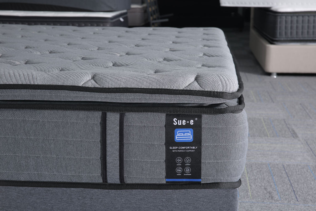 Cloudy Grey Mattress Queen Size – sue-e furniture