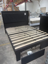 Parrish Bed Frame Black Queen