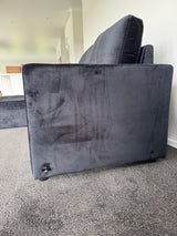 Haven Reversible Pullout Sofa bed Grey Velvet, Factory Second – Minor Cosmetic Imperfection