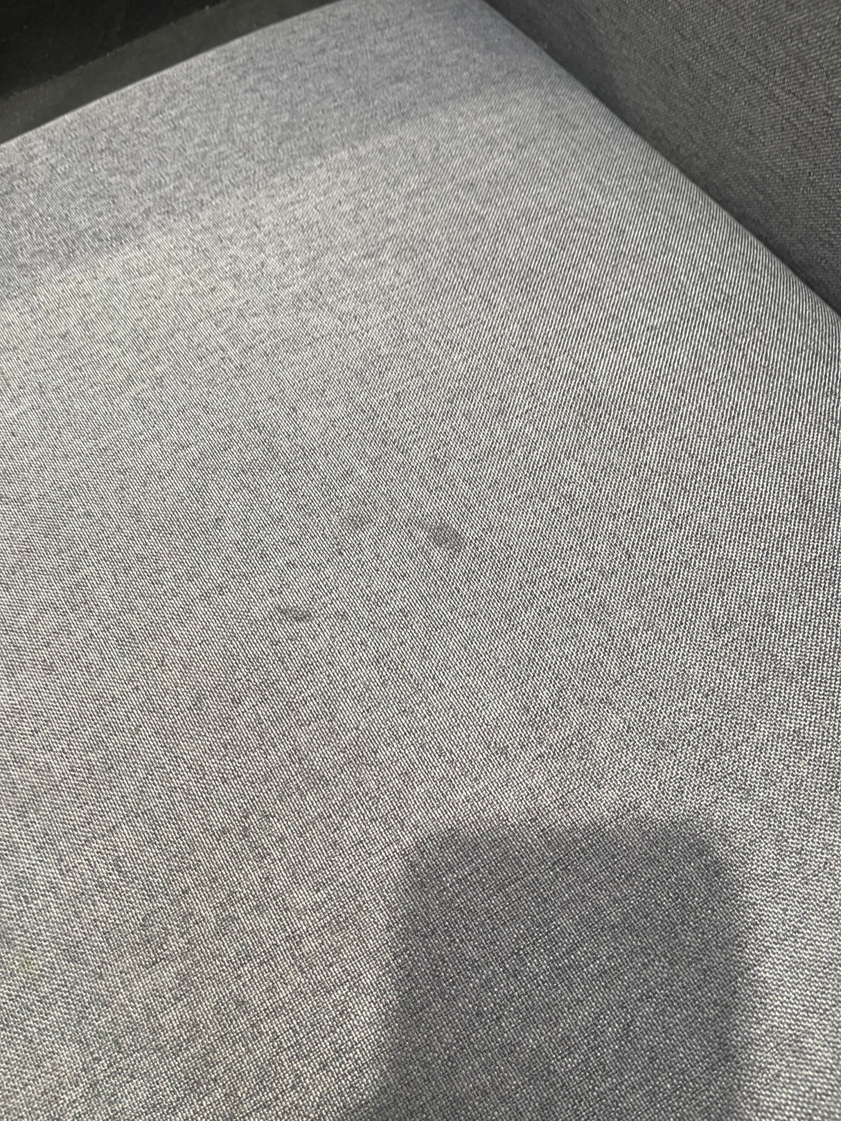 DISPLAY - Koa Sectional L Shape Sofa Dark Grey with buttons (SCUFFS/MARKS/STAINS)