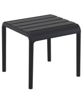 Hewson Square Outdoor Table Black