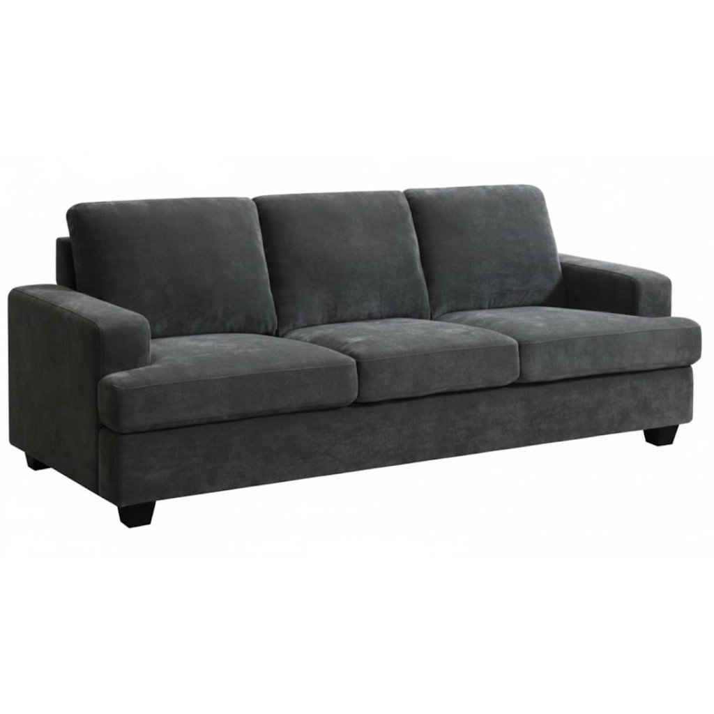 Pycroft 3 Seater Sofa Dark Grey