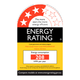 Midea MDRU229FGF01AP 172L Upright Freezer White