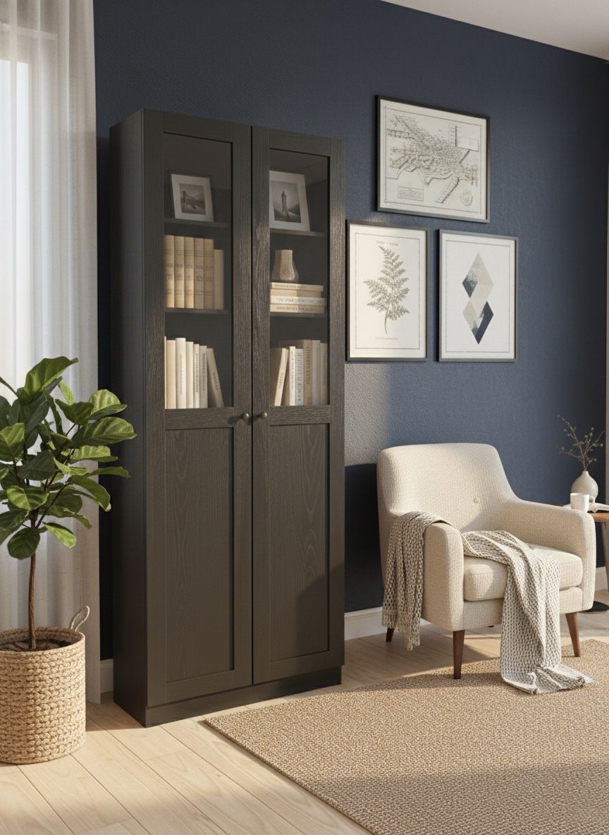 Belemere Display Cabinet Black