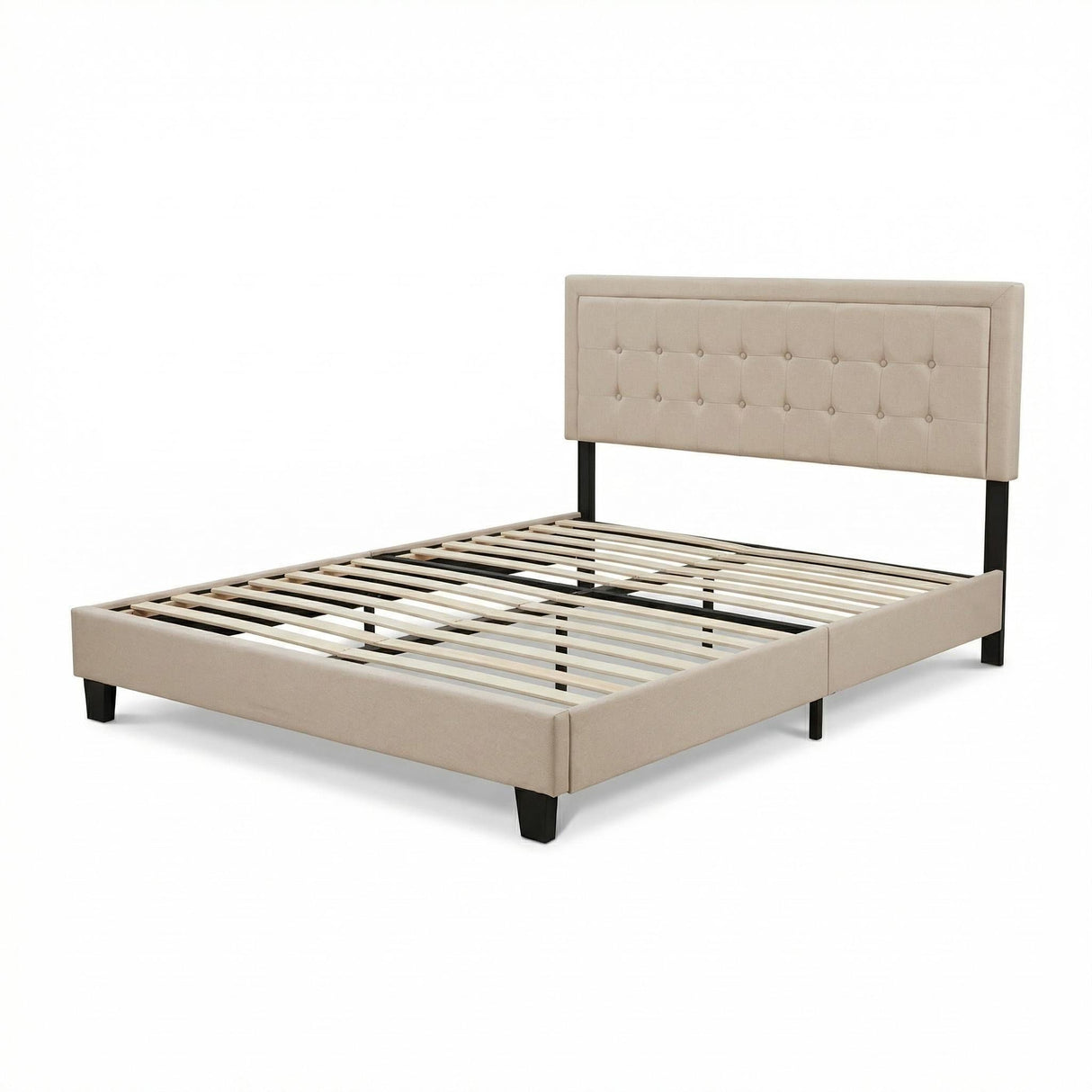 Evora Bedframe Beige Full (Double)