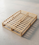 Slumber Solid Pine Wood Base Double