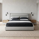 Waimai Bedframe Queen Light Grey