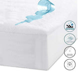 Cotton/Poly Terry Waterproof Mattress Protector Double