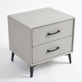 Peek Bedside Table Light Grey