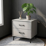 Peek Bedside Table Light Grey