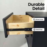 Peek Bedside Table Black