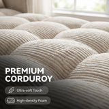 Fushion 2 Seater Sofa Bed Biege