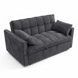 Fushion 2 Seater Sofa Bed Grey