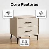 Peek Bedside Table Beige