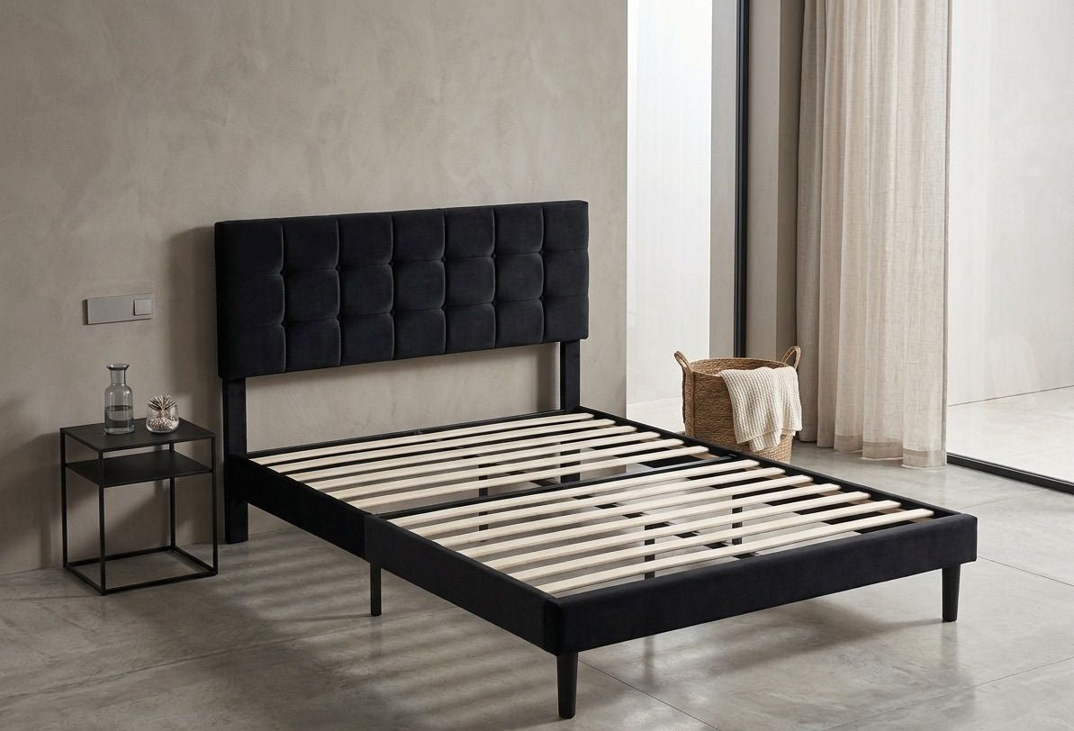 Formosa Bedframe Queen Black
