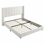 Odessa Bed Frame Beige Queen