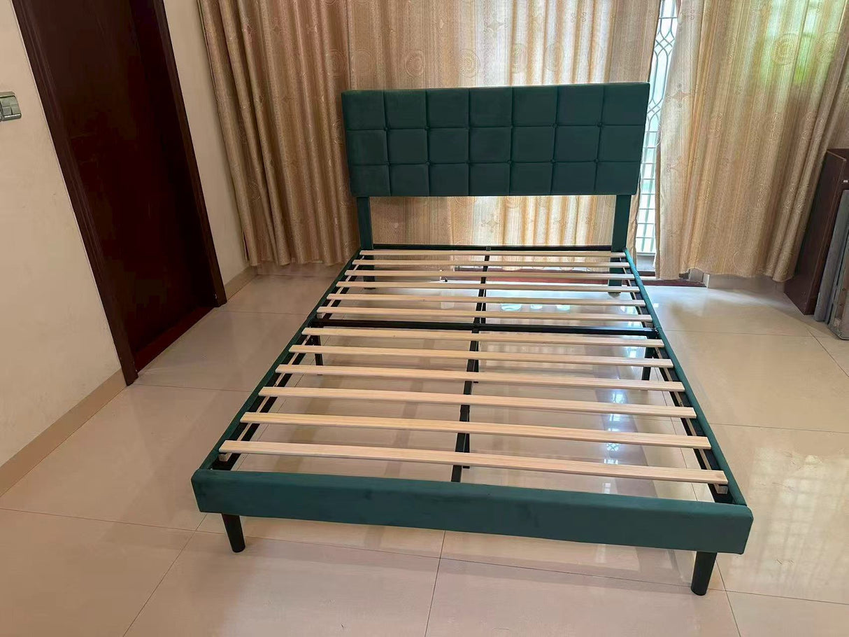 Formosa Bedframe Queen Green