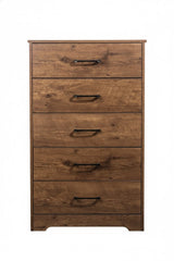'Althea' Wallnut color Five Drawers