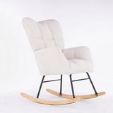 Carter Beige Rocking Chair