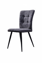 Brooke Dining Chair Velvet Grey