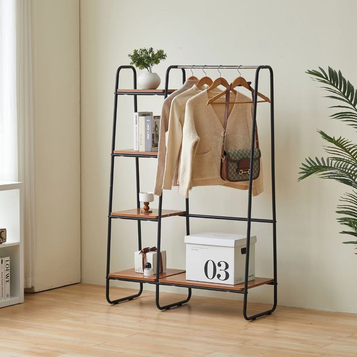 Laid Back Rack Sleek Storage Rack – sue-e furniture