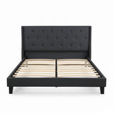 Cullwick Bed Frame Dark Grey Queen