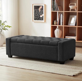 Warren Ottoman Deep Grey