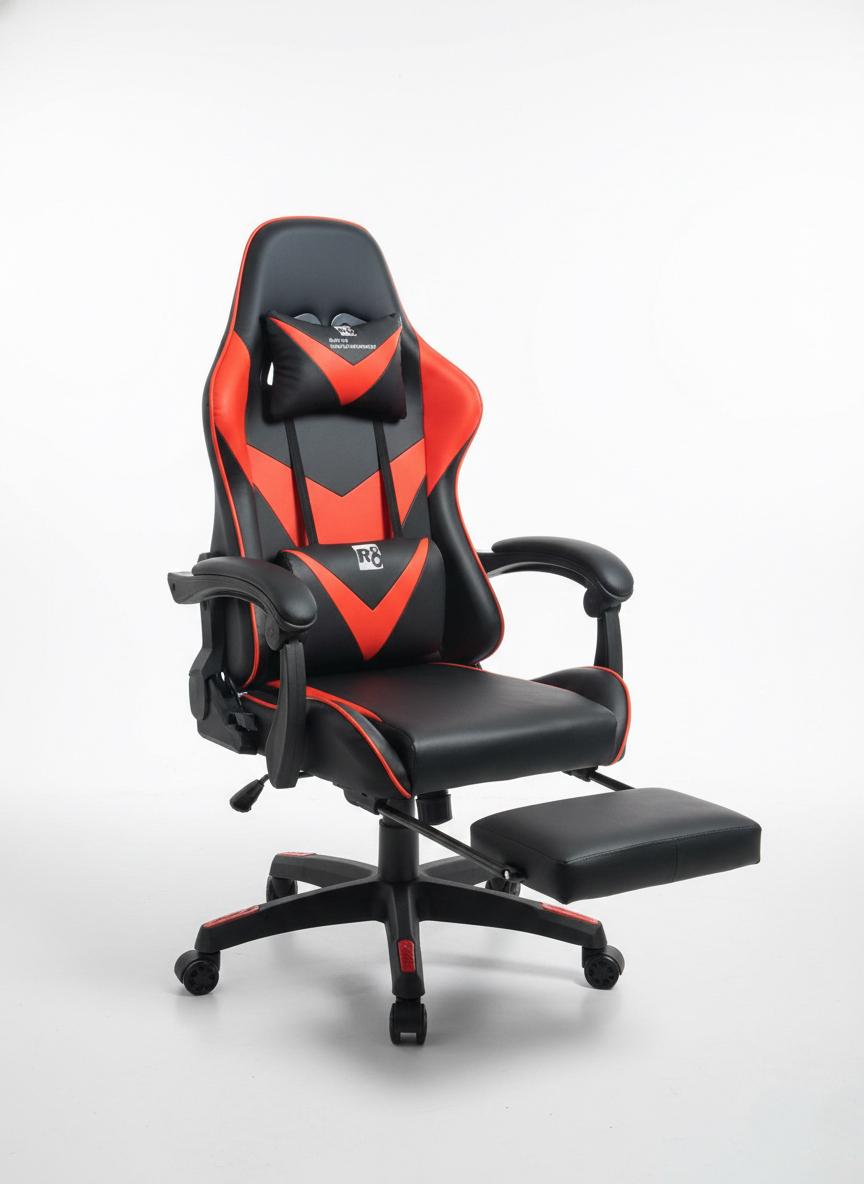 Dijo Gaming Chair with Footrest Orange