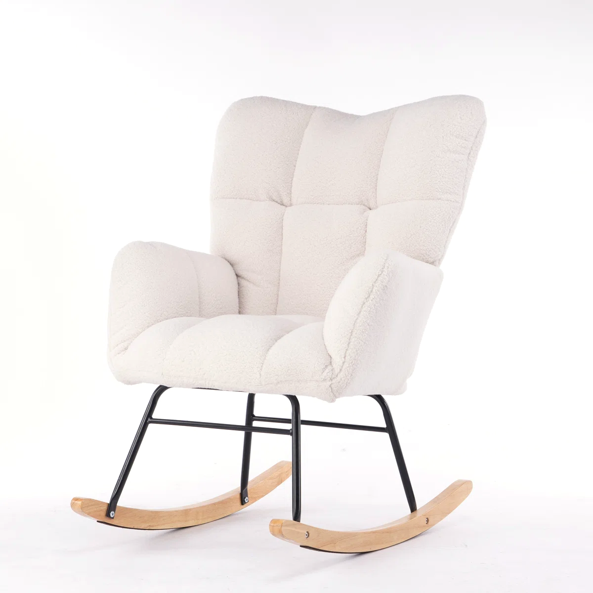 Carter Beige Rocking Chair