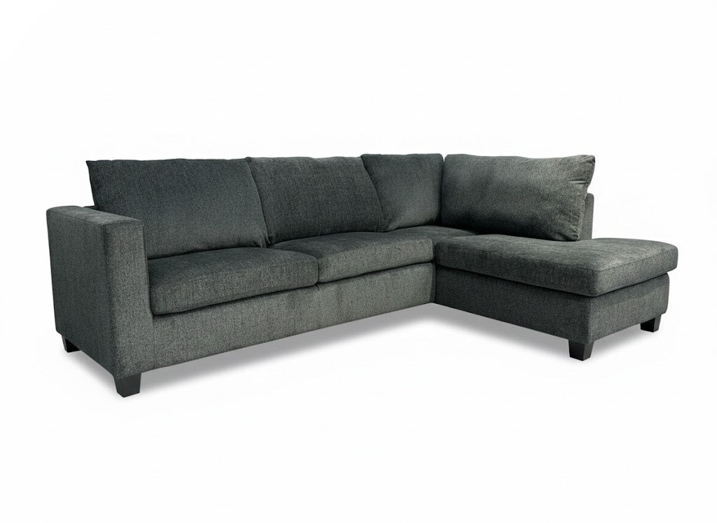 Ganley Modular Dark Grey Right Chaise Lounge Suite